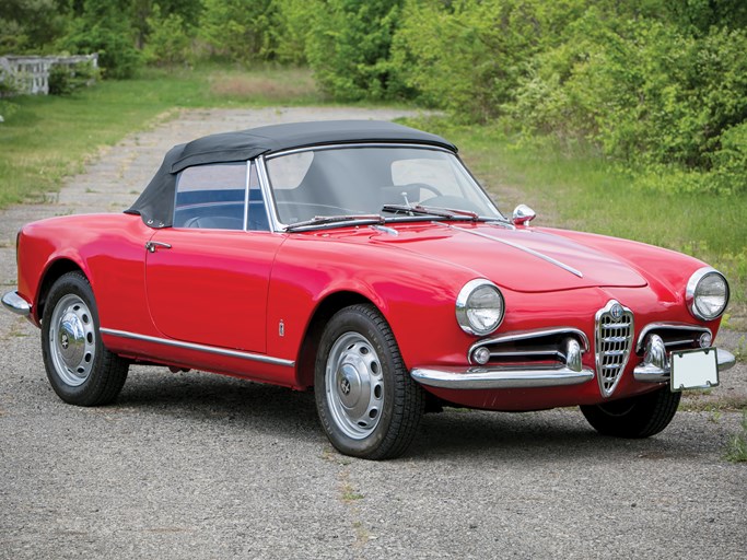 1962 Alfa Romeo Giulietta Spider by Pininfarina