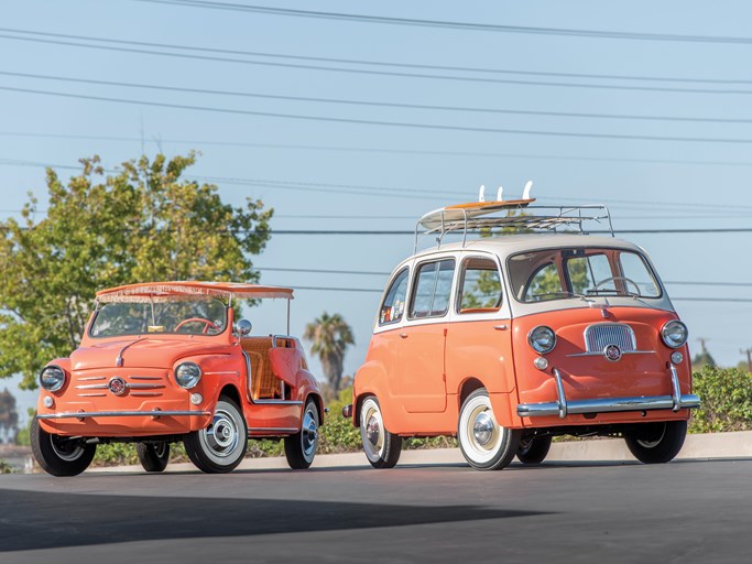 1960 Fiat 600 Jolly & 1958 Fiat 600 Multipla