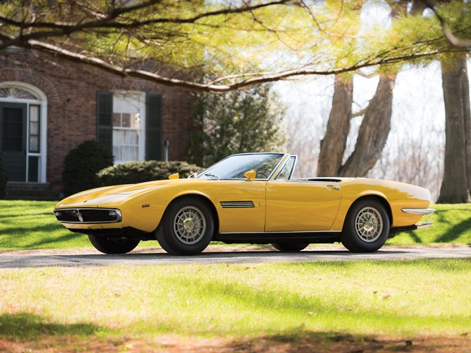 1968 Maserati Ghibli Spyder Prototype by Ghia