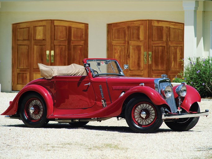 1937 Aston Martin 15/98 Short-Chassis Drophead Coupe by E.D. Abbott