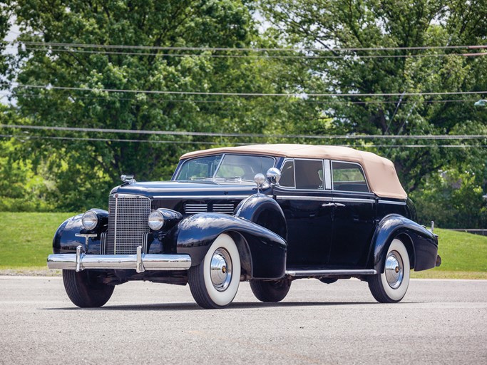 1938 Cadillac V-8 Convertible Sedan by Fleetwood