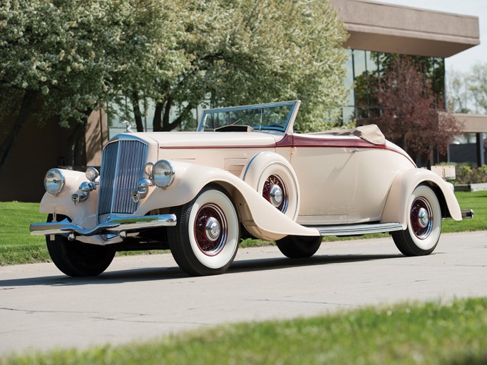 1934 Pierce-Arrow Twelve Convertible Coupe Roadster