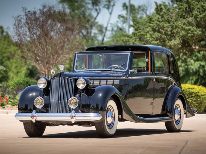 1938 Packard Super Eight Sedanca deVille by Barker