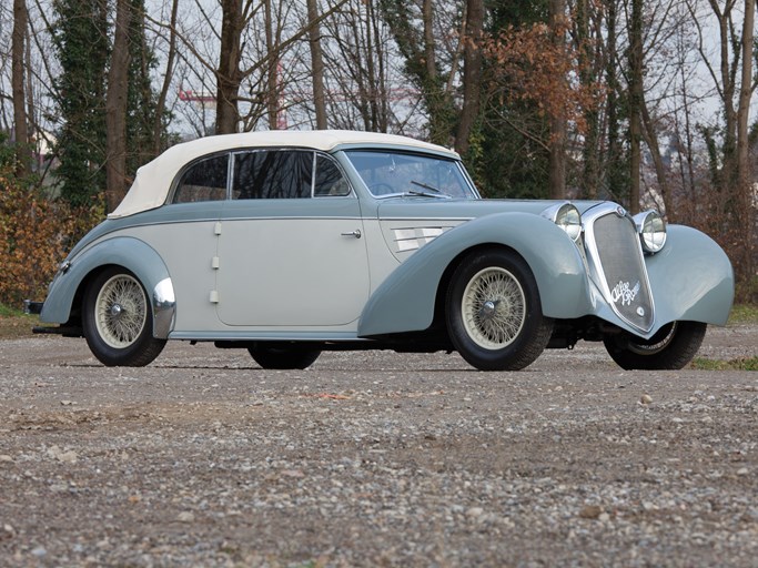 1939 Alfa Romeo 6C 2500 Cabriolet by GebrÃ¼der TÃ¼scher of Zurich