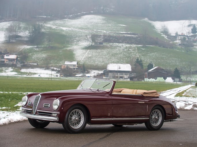 1948 Alfa Romeo 6C 2500 S Cabriolet by Pinin Farina