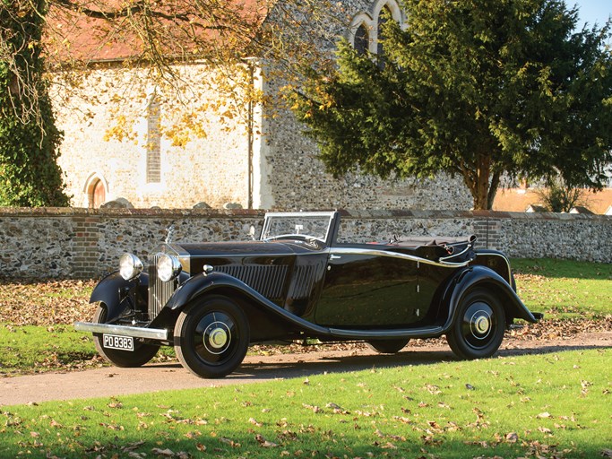 1933 Rolls-Royce 20/25 Three-Position Drophead CoupÃ© by Barker
