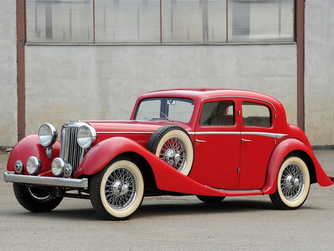 1937 Jaguar SS 2Â½-Litre Sports Saloon