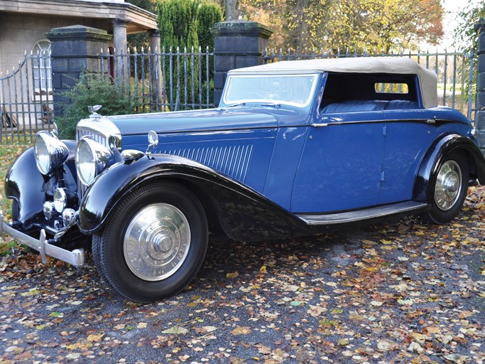 1937 Bentley 4Â¼ Litre Disappearing Hood Sports Tourer by Hooper