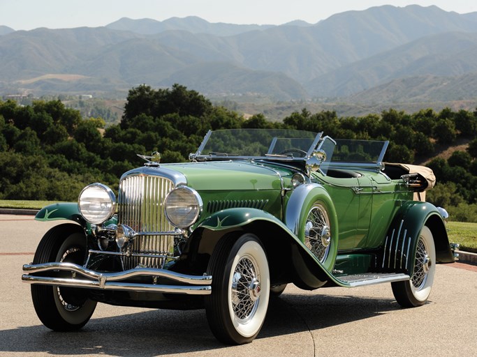 1930 Duesenberg Model J Dual Cowl Phaeton