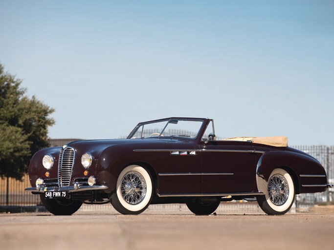 1951 Delahaye 135M Cabriolet by Chapron