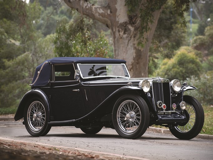 1939 MG TA Tickford Drophead Coupe