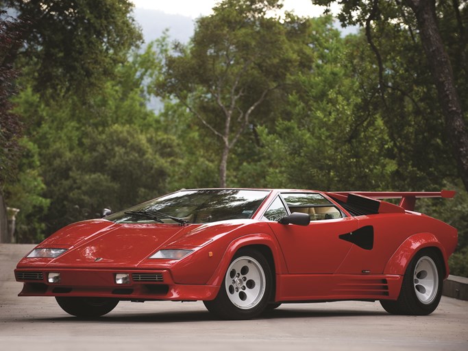 1987 Lamborghini Countach 5000 Quattrovalvole Downdraft