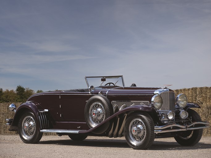 1935 Duesenberg Model SJ Disappearing Top Convertible Coupe