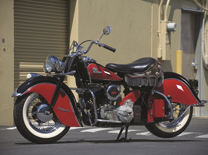 1946 Indian Chief Roadmaster Motorcycle