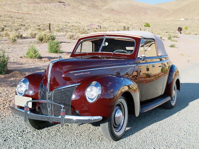 1940 Mercury Two-Door Club Convertible