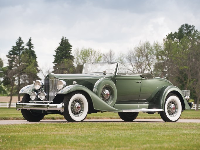 1933 Packard Twelve Convertible Coupe