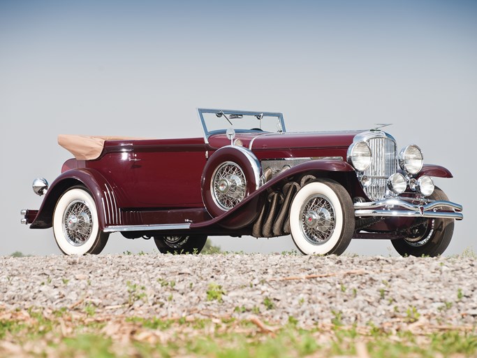 1930 Duesenberg Model SJ Convertible Victoria by the Rollston Company