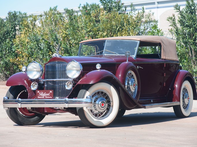 1932 Packard Individual Custom Eight Convertible Victoria by Dietrich