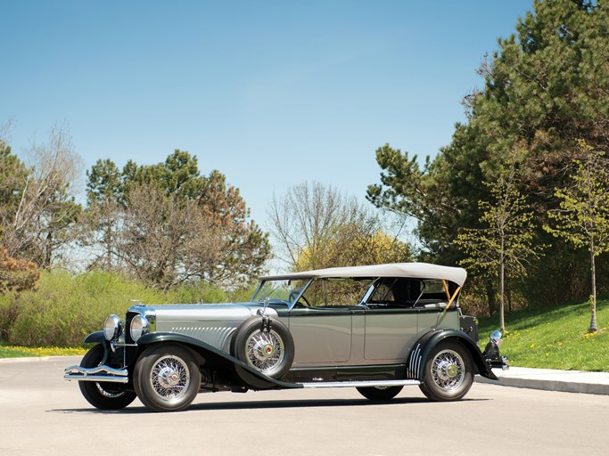 1929 Duesenberg Model J Dual-Cowl Phaeton in the style of Murphy