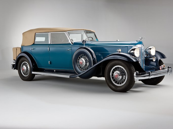 1932 Packard Twin Six Individual Custom Convertible Sedan by Dietrich, Inc.