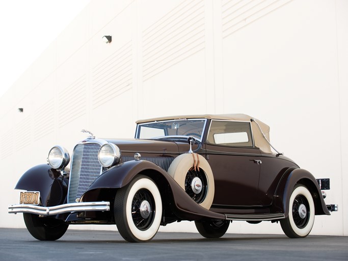 1933 Lincoln Model KA Dietrich Convertible Roadster