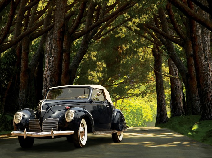 1938 Lincoln Zephyr Convertible Coupe