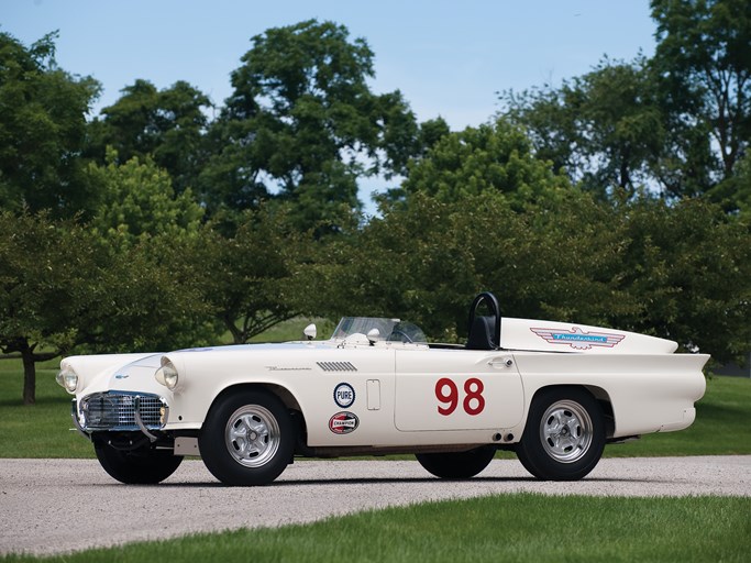 1957 Ford Thunderbird # 98 Factory Racing Car 