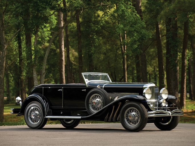 1933 Duesenberg SJ Riviera Phaeton by Brunn