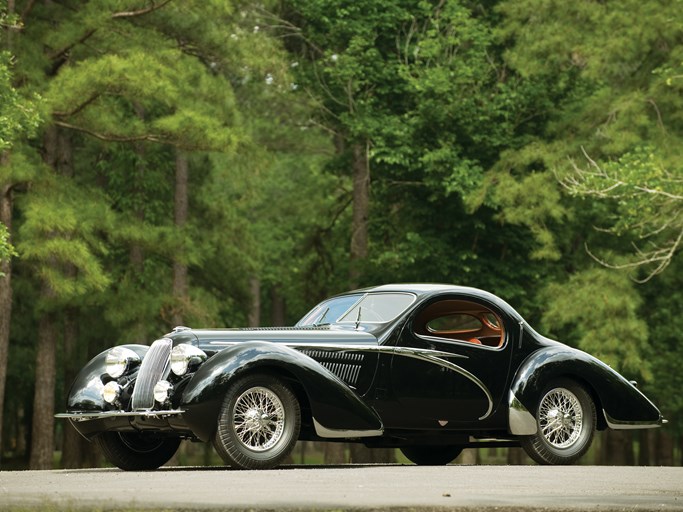 1938 Talbot-Lago T150-C Lago Speciale Teardrop Coupe by Figoni et Falaschi