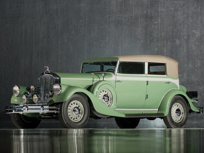 1933 Pierce-Arrow Twelve Convertible Sedan