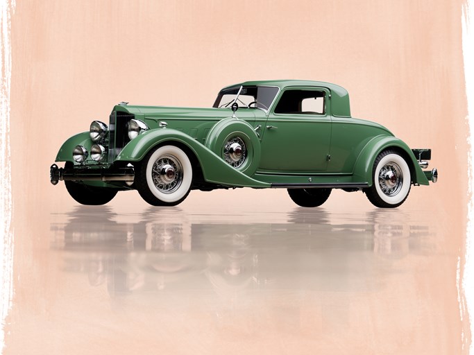 1934 Packard Twelve Individual Custom Stationary Coupe by Dietrich