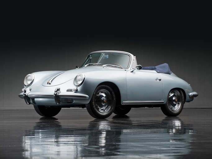 1960 Porsche 356B 1600 Cabriolet by Reutter