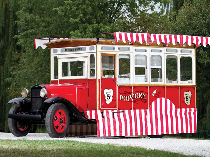 1930 Ford Model AA Cretors Popcorn Truck