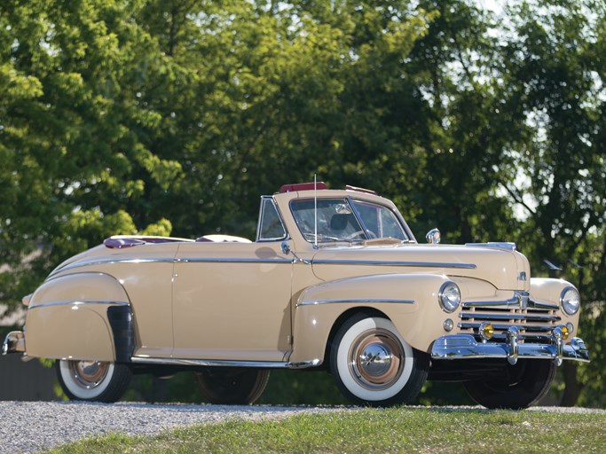 1947 Ford Super DeLuxe Two-Door Convertible