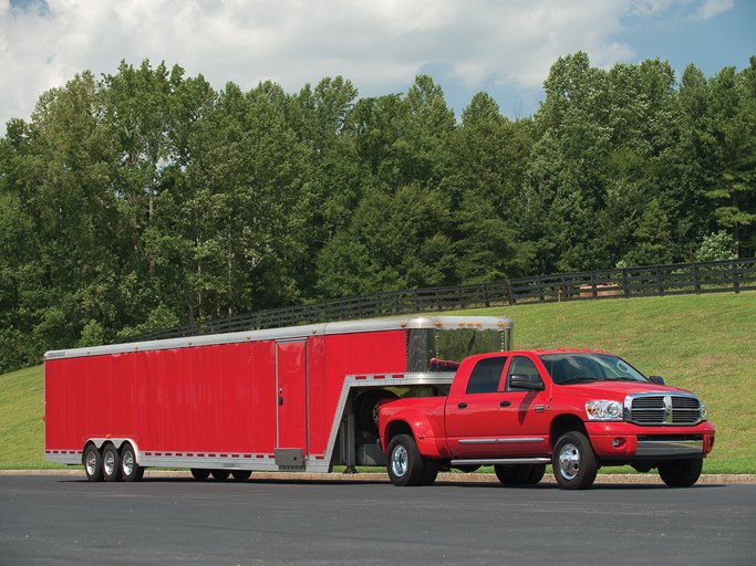 2008 Dodge RAM 3500 Mega Truck & Featherlite Aluminum