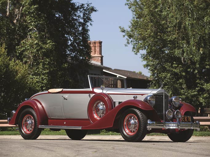 1933 Packard Twelve 2/4-Passenger Coupe Roadster