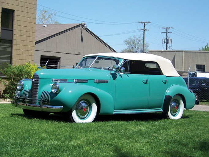 1940 LaSalle Convertible Sedan