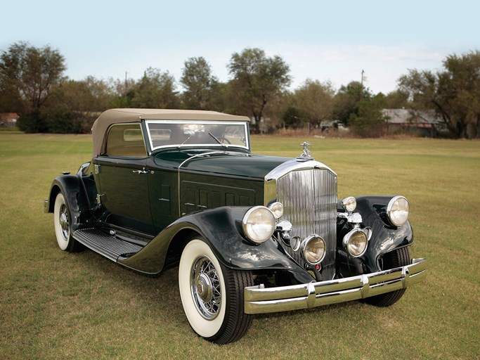 1933 Pierce-Arrow Twelve Convertible Coupe