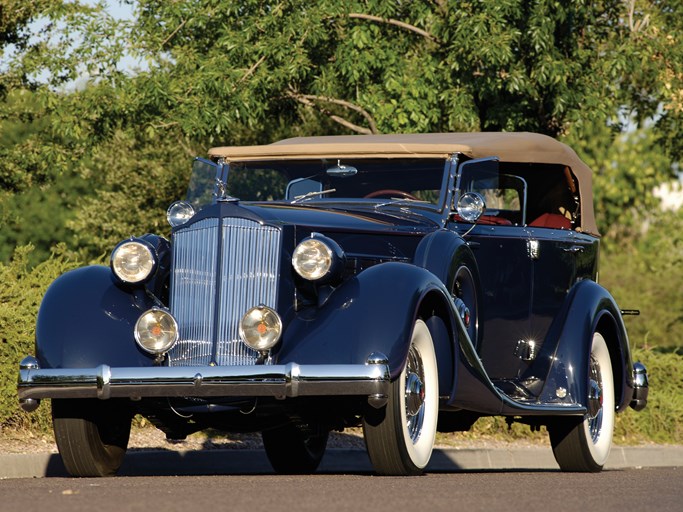 1936 Packard Dual Windshield Phaeton