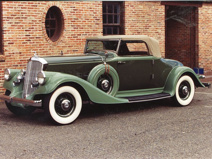 1933 Pierce-Arrow Twelve Convertible Coupe