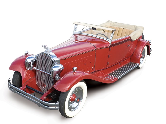 1931 Packard Deluxe Eight Convertible Victoria