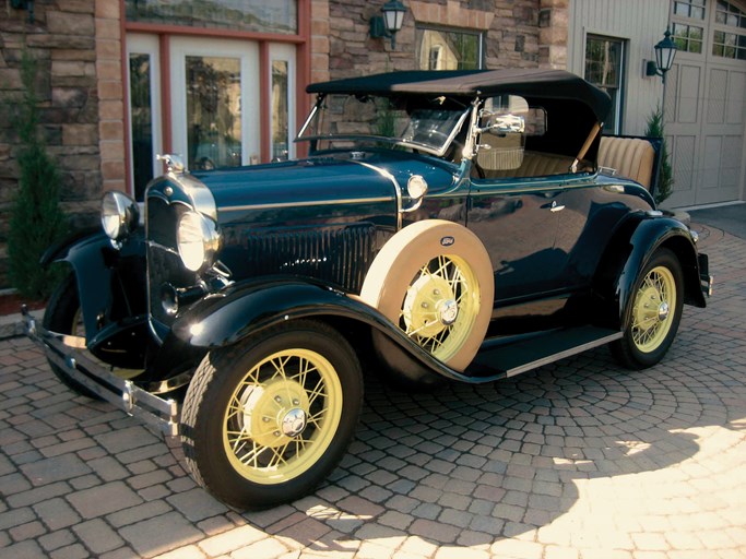 1931 Ford Model A Deluxe Rumble Seat Roadster