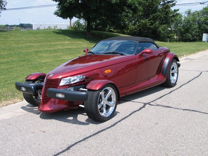 2002 Chrysler Prowler and Trailer