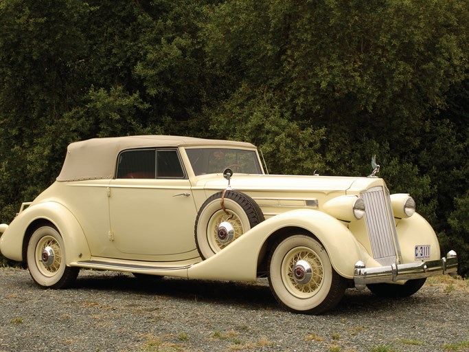 1936 Packard Twelve Convertible Victoria