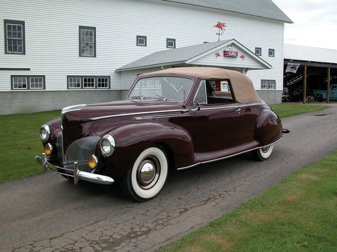 1940 Lincoln Zephyr Convertible Coupe