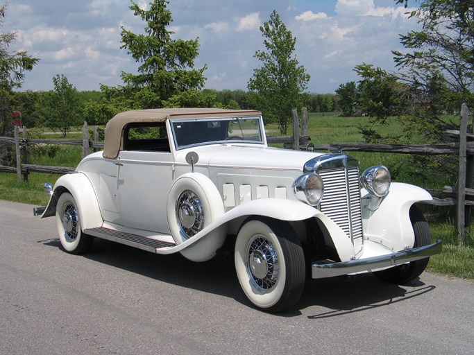 1932 Marmon Sixteen Rumble Seat Conv. Coupe