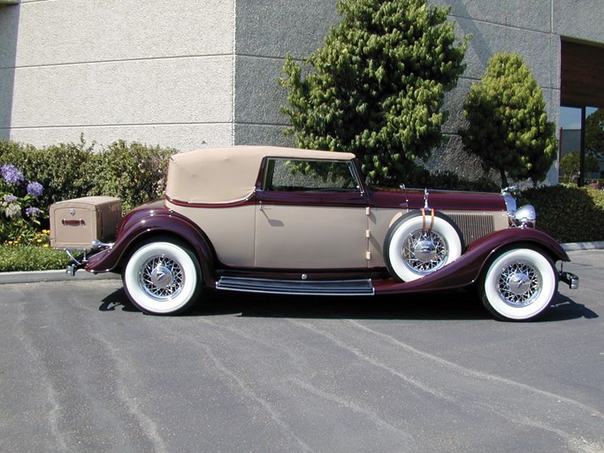 1933 Lincoln KB Convertible Victoria