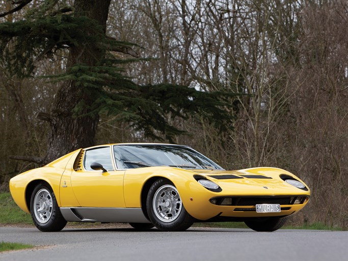 1971 Lamborghini Miura P400 S by Bertone