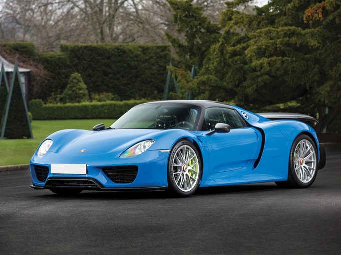 2015 Porsche 918 'Weissach' Spyder