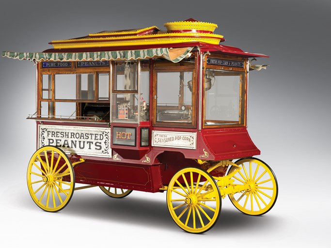 c. 1910 Cretors Popcorn and Peanut Wagon